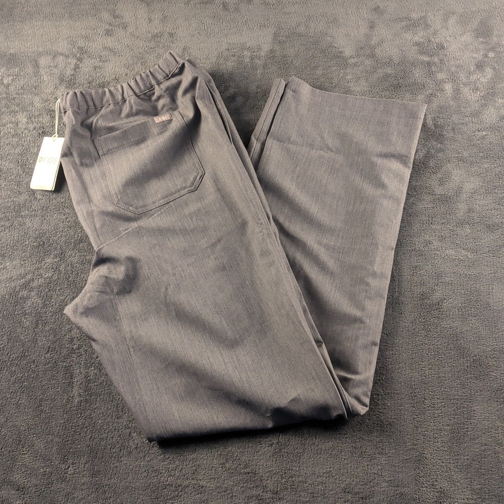 Men's Figs Pisco Basic Gray Scub Pants Size XL